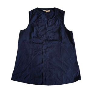 Banana Republic Navy Blue Sleeveless Blouse Size XS